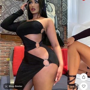 Fashion Nova Oh My Cut Out Mini Dress
